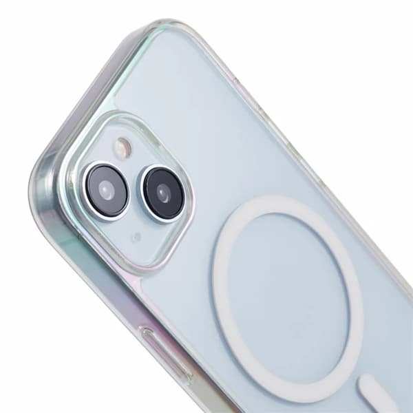 KIGC Mobilskal till iPhone 15 Magsafe Dazzling Color - Transparent Transparent