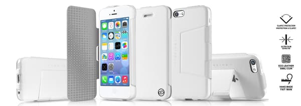 ITSkins Plume etui til Apple iPhone 5C (hvid) White