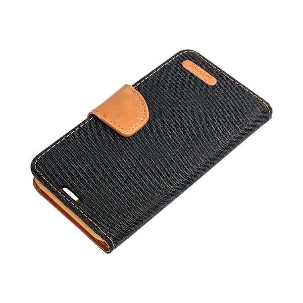 CANVAS Plånboksfodral För Galaxy A54 5G - Svart Svart