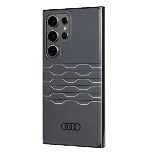 Audi Mobilskal till Galaxy S24 Ultra Geometric Pattern - Svart Svart