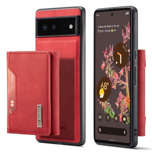 DG.MING M2 Series Mobilskal till Google Pixel 7 5G med - Röd