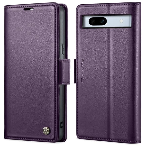 CASEME Plånboksfodral Konstläder till Google Pixel 7a - Lila