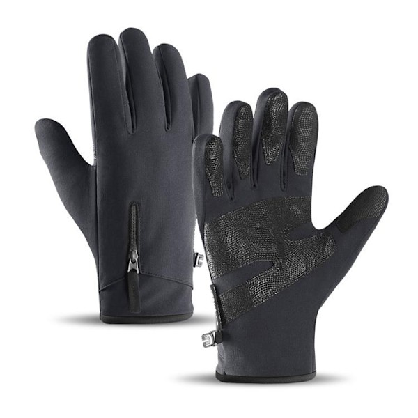 Anti-Slip Vinter Mobil Sports Touchvantar/Handskar Size XL Svart