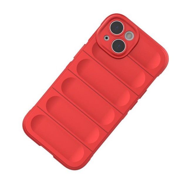 iPhone 14 Plus Cover Magic Shield Joustava Armored - punainen