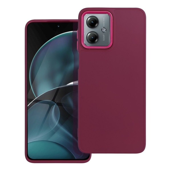 Motorola Moto G14 matkapuhelimen suojakehys - violetti