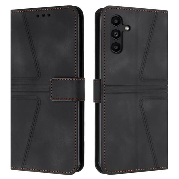 Plånboksfodral för Samsung Galaxy S26 Plus Konstläder - Svart