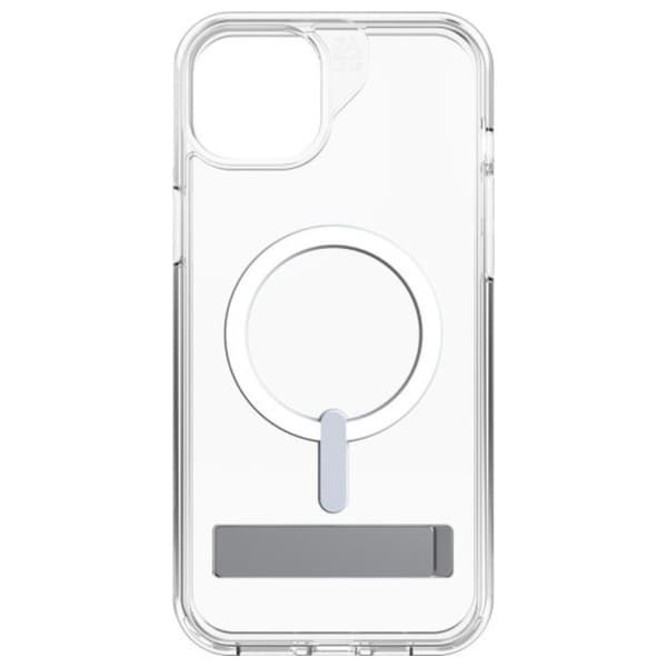 ZAGG Mobilskal till iPhone 15 Plus MagSafe Crystal Palace Kickstand - Clear