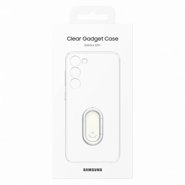 Samsung Galaxy S23 Plus Skal Ringhållare Gadget - Transparent