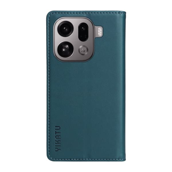 YIKATU Oppo Find X9 Pro 5G Plånboksfodral Konstläder - Grön