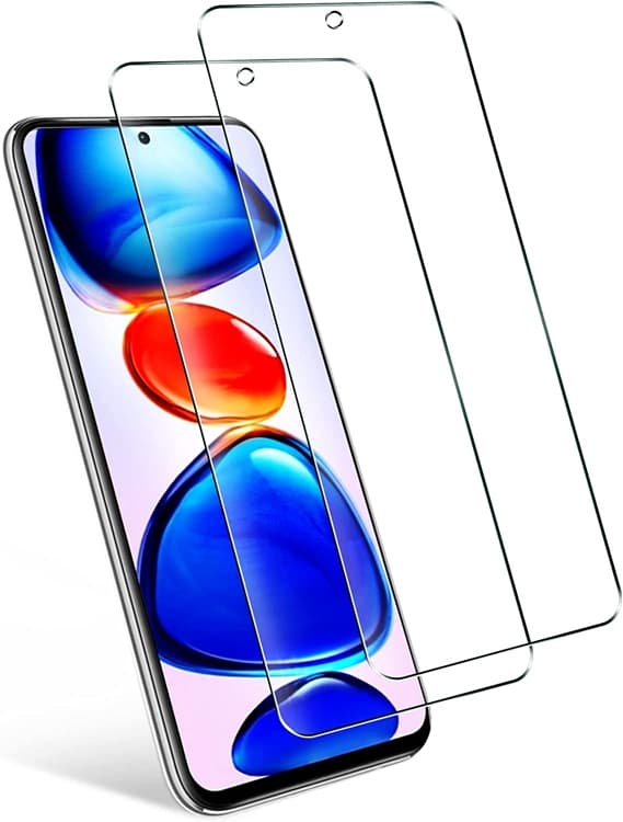 [2-PACK] Xiaomi Redmi Note 11/11S Härdat Glas Skärmskydd - Clear Transparent