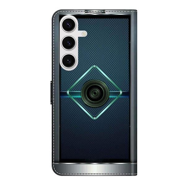 Samsung Galaxy S26 Plus Plånboksfodral Ställning Mönstertryck Konstläder