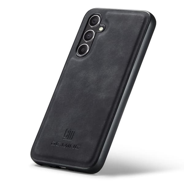 DG.Ming Mobilskal för Samsung Galaxy S26 Plus Konstläder PC + TPU - Svart