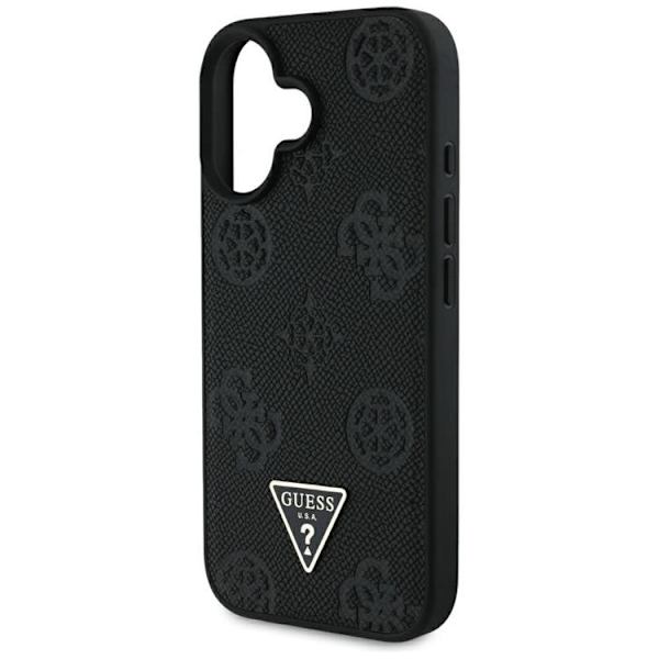Guess Mobilskal till iPhone 16 MagSafe Hot Stamp Peony Triangle
