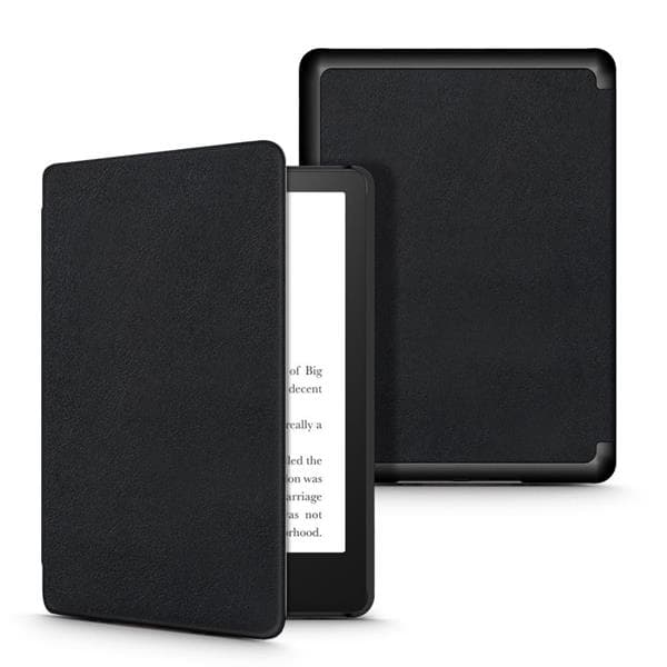 Tech-Protect Smartcase -kotelo Kindle Paperwhite V/5 2021 - Musta Black