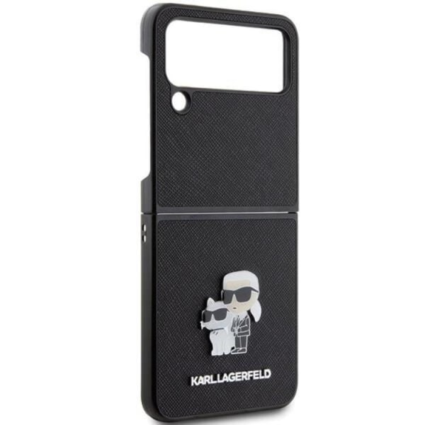 Karl Lagerfeld Galaxy Z Flip 4 Mobilskal Saffiano Pins