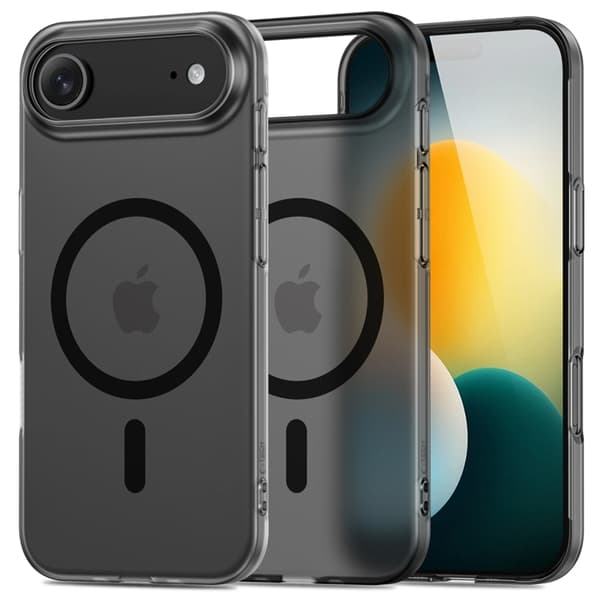 Tech-Protect Telefontaske til iPhone Air Magsafe Slim - Mat Sort Svart
