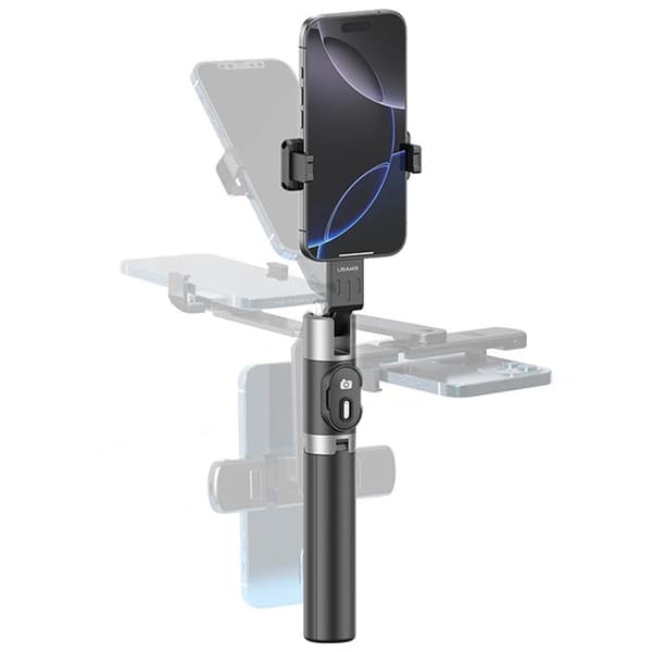 USAMS Selfiestick Trådlös Mini ZB324 - Svart