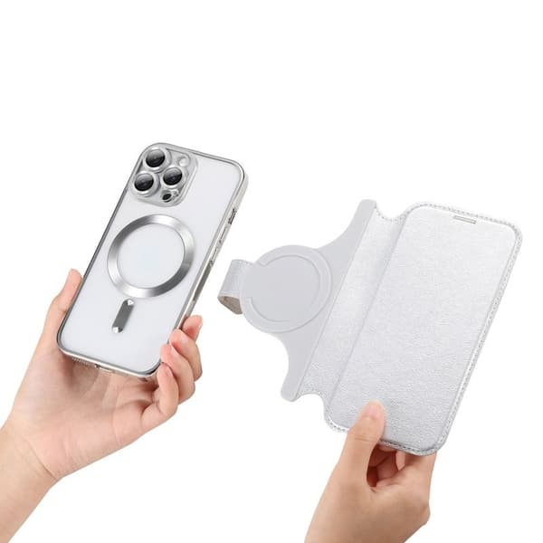CASENEO Mobilskal till iPhone 16 Pro Max TPU Inre - Silver