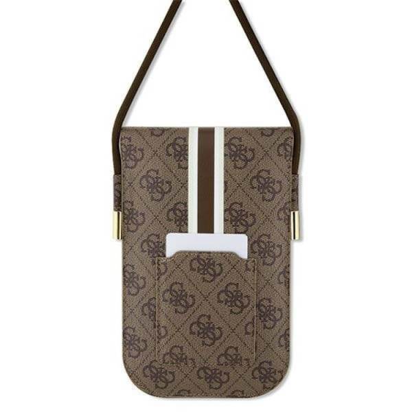 Guess Halsbandsfodral Stripes - Brun