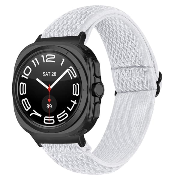 Galaxy Watch 8 (44mm/40mm)/8 Classic (46mm) Armband - Vit Vit