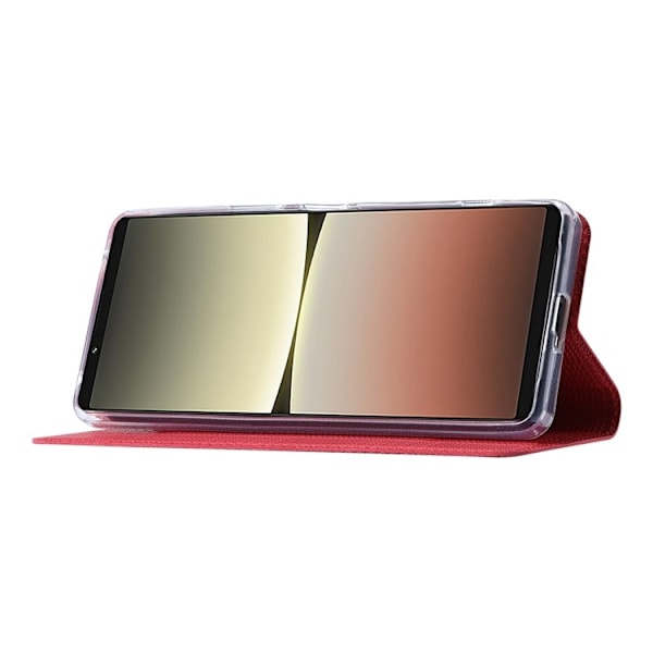 VILI Sony Xperia 5 IV Plånboksfodral DH Series - Röd