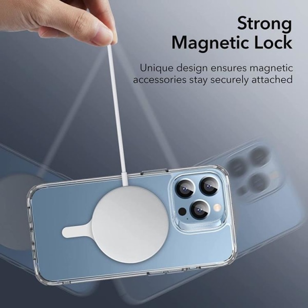 ESR 2-Pack MagSafe Ring Magnetisk Plade Universal - Hvid