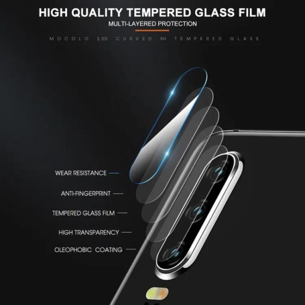 Mocolo Huawei P30 Lite kameralinsecover i hærdet glas