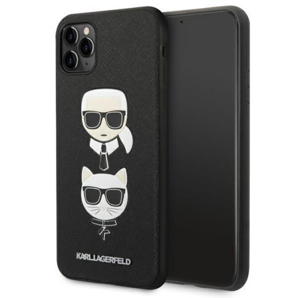 Karl Lagerfeld iPhone 11 Pro Max -kotelo Saffiano Ikonik Karl & Cho