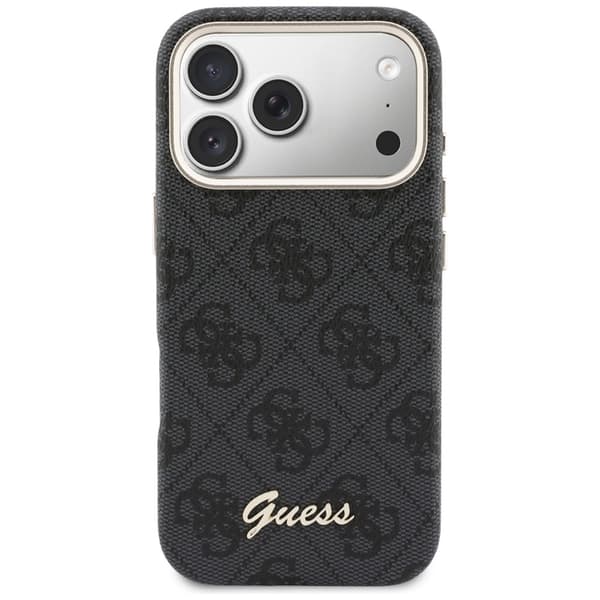 Guess  Mobilskal För iPhone 17 Pro Max MagSafe 4G Script - Svart Svart
