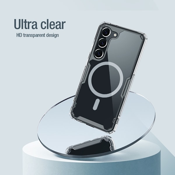 Nillkin Galaxy S23 Plus Mobilskal Magsafe Nature Pro - Clear