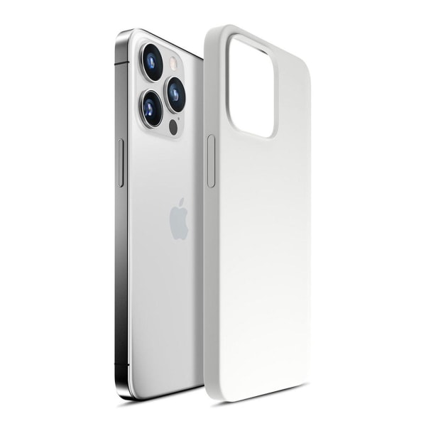 3mk iPhone 14 Pro -mobiilikotelo Magsafe Hardy - valkoinen