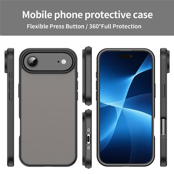 Mobilskal till iPhone Air Skin Touch Matte Svart
