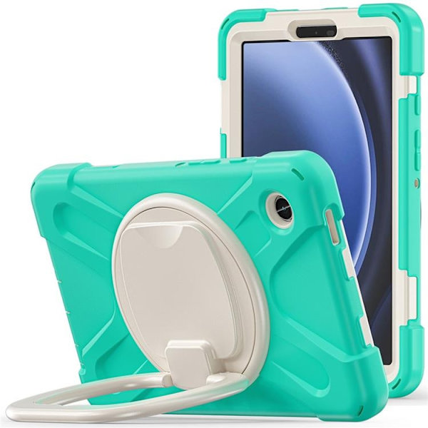 Mobilskal till Galaxy Tab A9 Kickstand Handle Grip - Mintgrön Grön