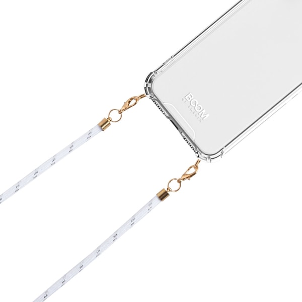 Boom iPhone 13 Pro skal med mobilhalsband- Rope Stipes