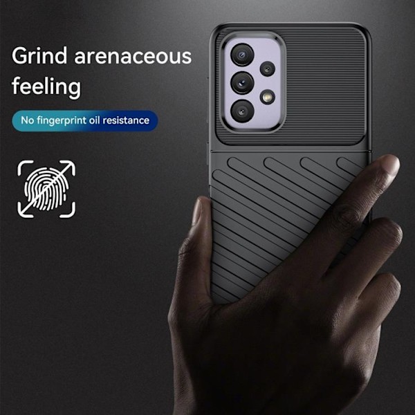 Thunder Twill Skal Galaxy A33 5G - Svart