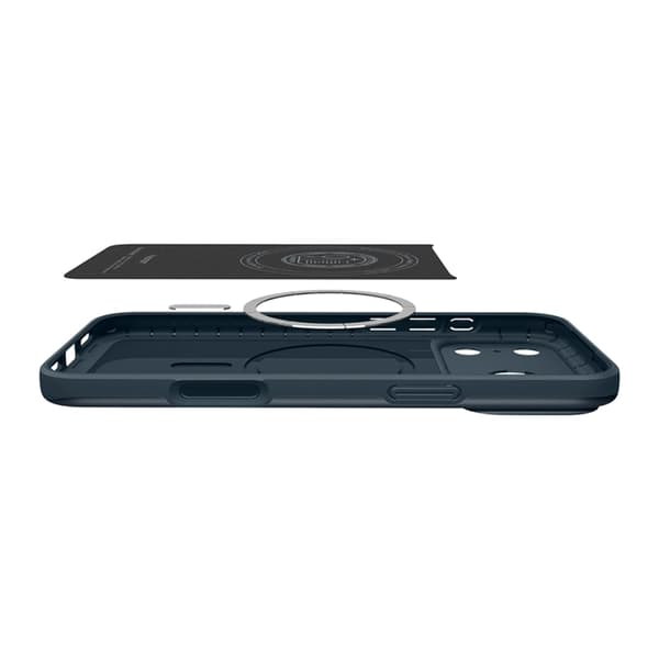 Spigen Mobilskal till iPhone 17 Pro Max Magsafe Thin Fit - Metal Slate Blå