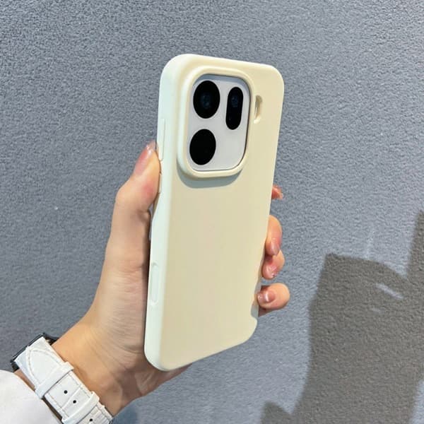 Mobilskal till Oppo Find X9 Pro 5G Silikon + PC - Antik Vit