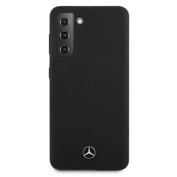 Mercedes Silicone Line Skal Galaxy S21 Plus - Svart Svart
