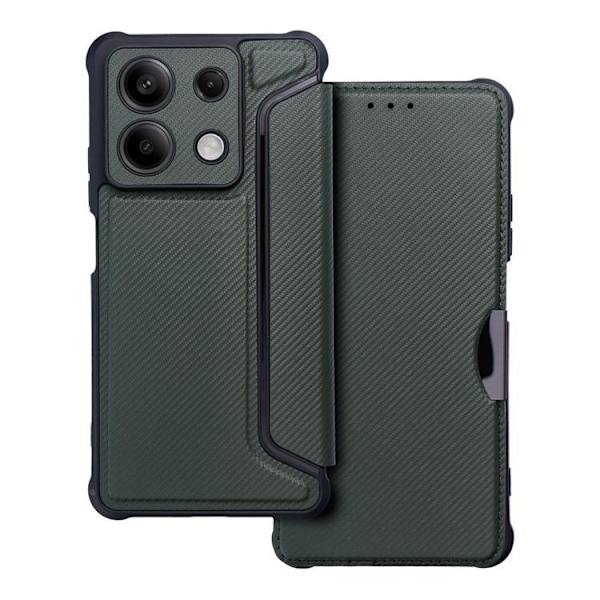 Xiaomi Redmi Note 13 5G Plånboksfodral Razor - Grön