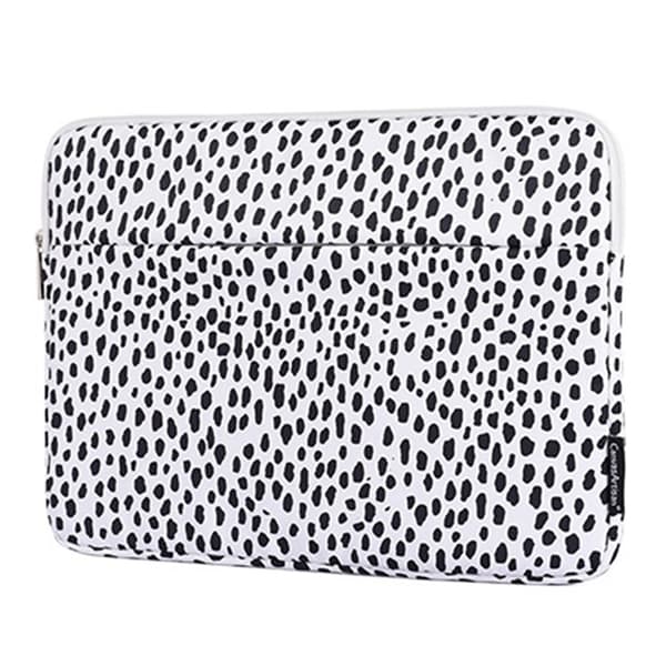 CANVASARTISAN MacBook Air Pro Datorfodral 13" Cow Pattern H36-11 Svart