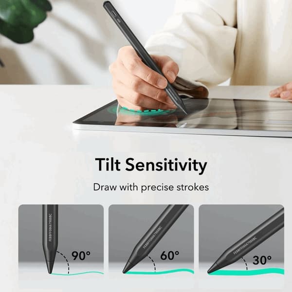 ESR Stylus Pen Geo Digital Magnetisk - Sort Svart