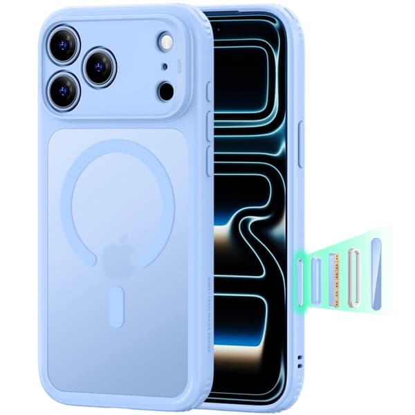 ESR Mobilskal För iPhone 17 Pro /18 Pro Magsafe Classic Hybrid - Frosted Ljusblå