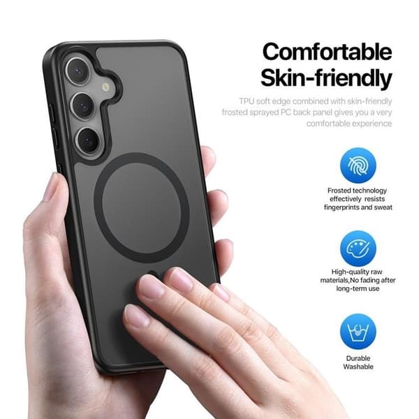 Dux Ducis Telefontaske til Galaxy S25 Plus MagSafe YIND - Sort Black