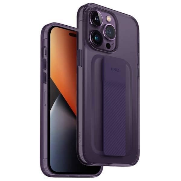 UNIQ Mobilskal till iPhone 14 Pro Max Heldro Mount - Lila