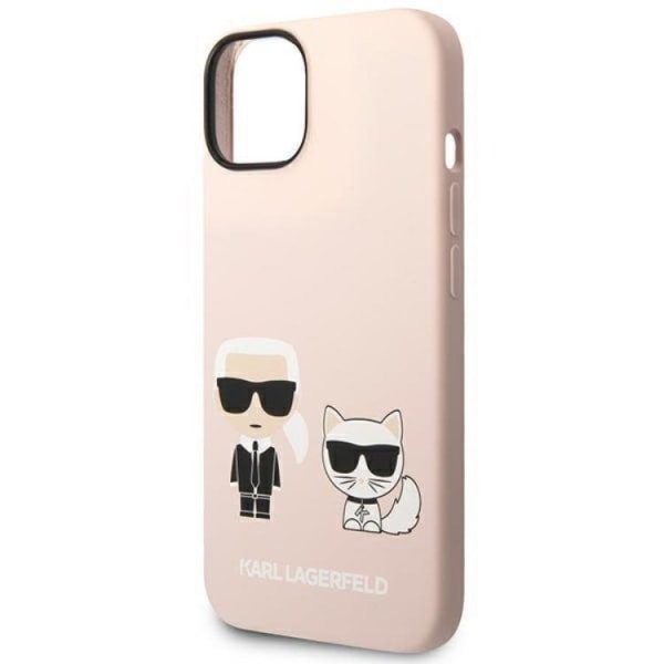 Karl Lagerfeld iPhone 14 Plus Skal Magsafe Silicone Karl & Choupette