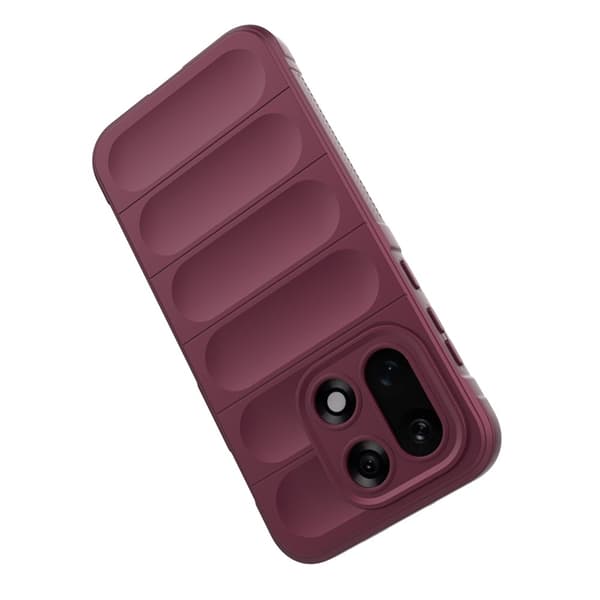 Mobilskal till OnePlus 15 5G Anti-Drop Soft TPU Rugged Vinröd