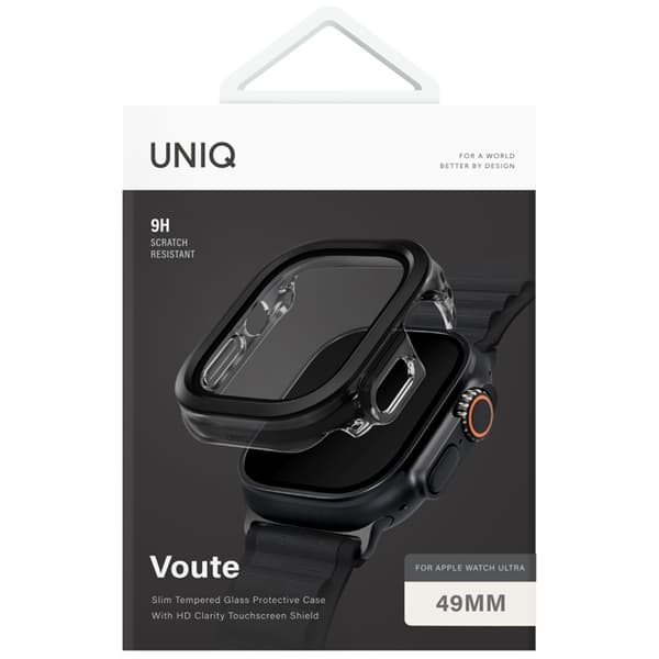 Uniq Apple Watch 49mm Taske Voute - Sort