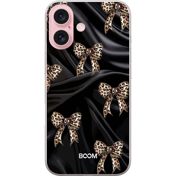 Mobilskal till Apple iPhone 16 med Leopard Bow