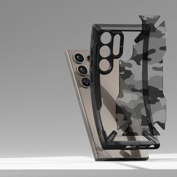 Ringke Galaxy S24 Ultra Mobil Cover Fusion X - Camo Sort