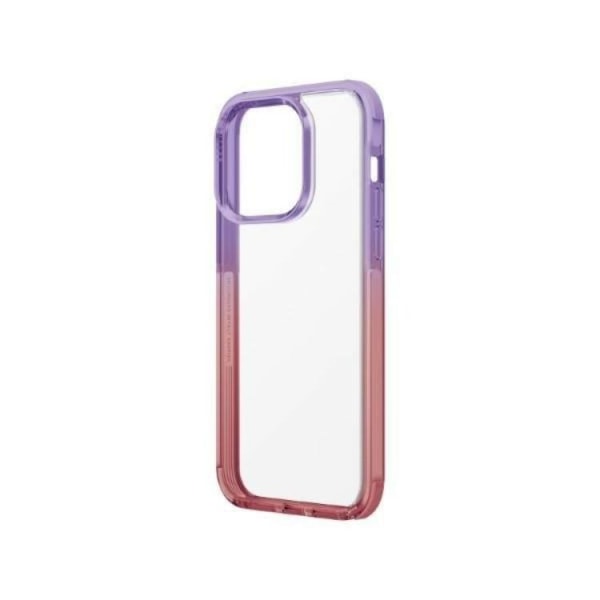 UNIQ iPhone 14 Pro Max Case Combat Duo - violetti/vaaleanpunainen